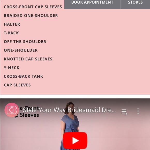 DAVID’S BRIDAL CONVERTIBLE VERSA LNG MESH DRSS S2 - Picture 5 of 8